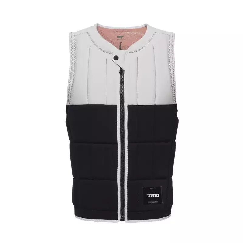 Gilet impact MYSTIC Renegade Frontzip Wake Black / White