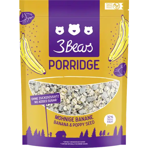 Porridge Mohnige Banane
