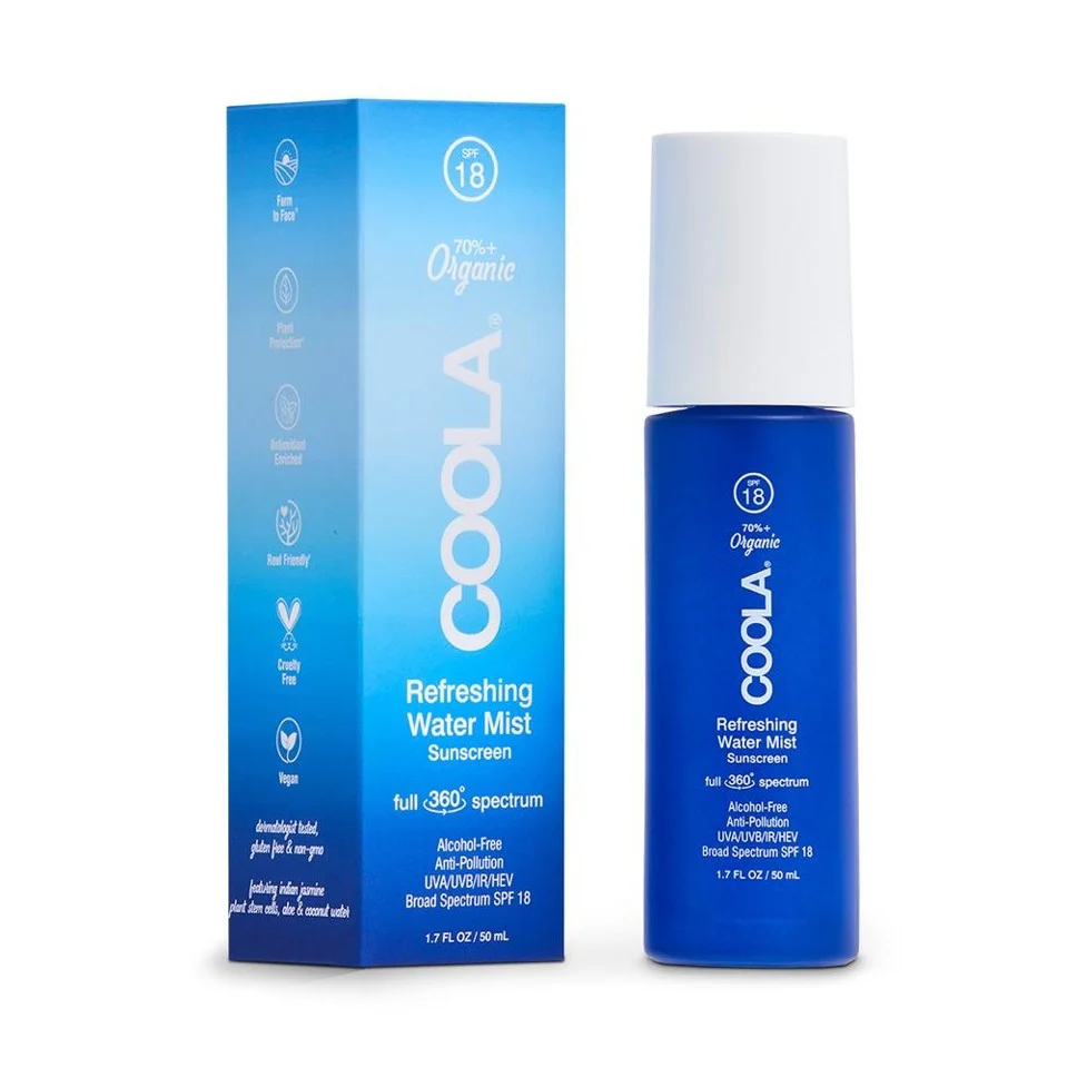 Coola - Classic Full Spectrum Refreshing Water Mist Suncreen SPF 15 50 ml - Solcreme