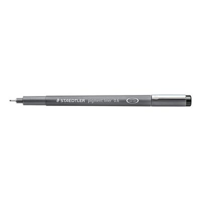 STAEDTLER pigment liner - Feutre fin - 0.6 mm - noir