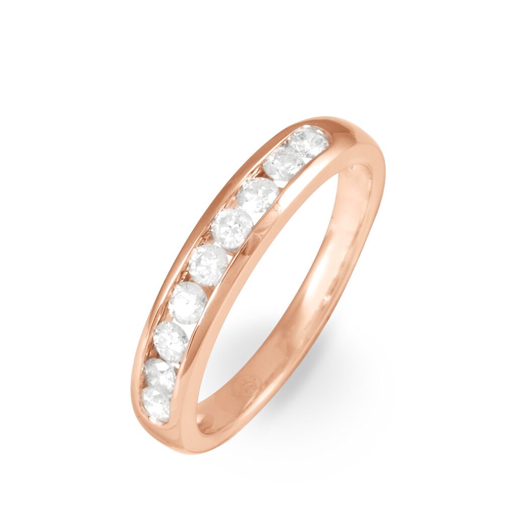 Alliance Giulia Or Rose Diamant