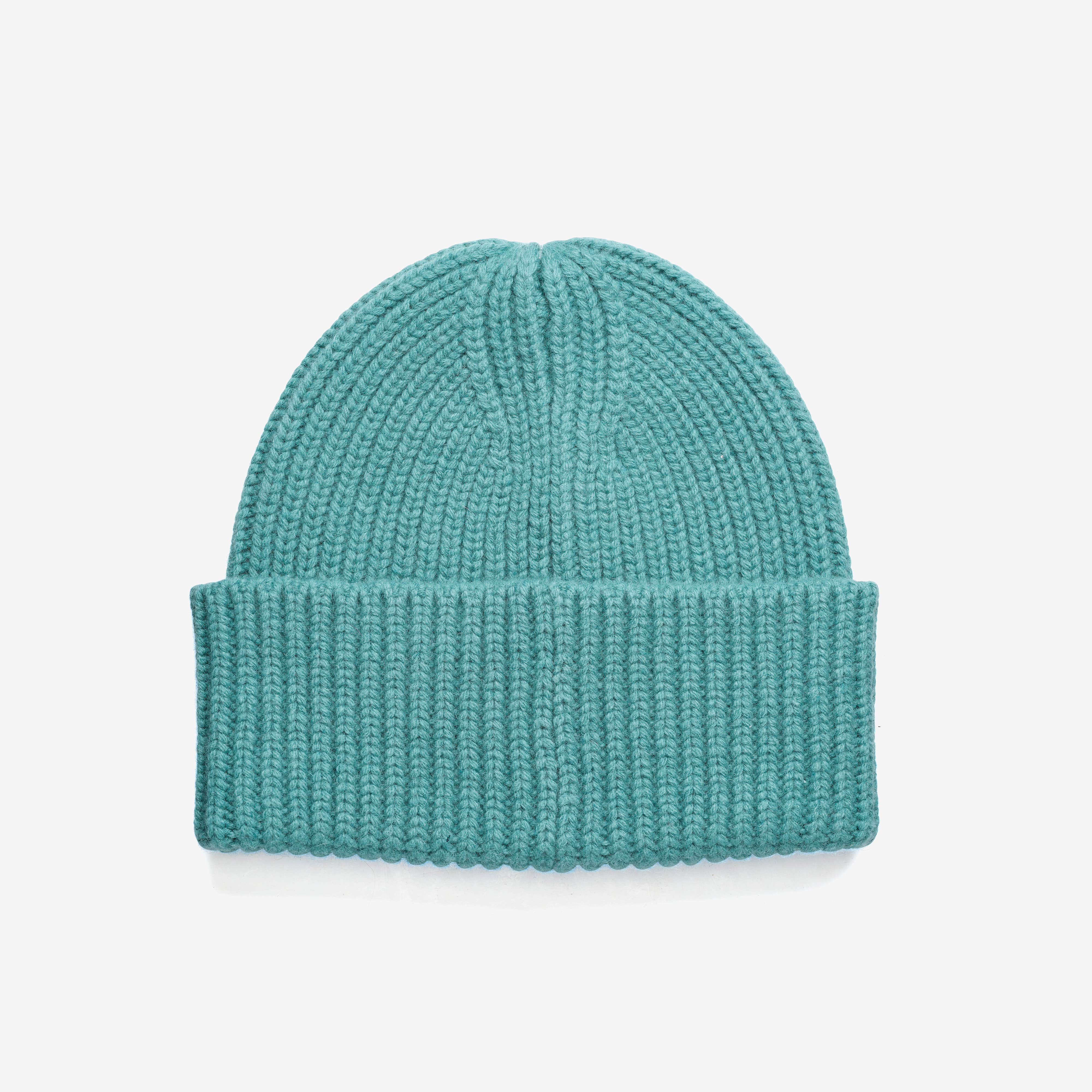 Chunky Wool Beanie  Arctic