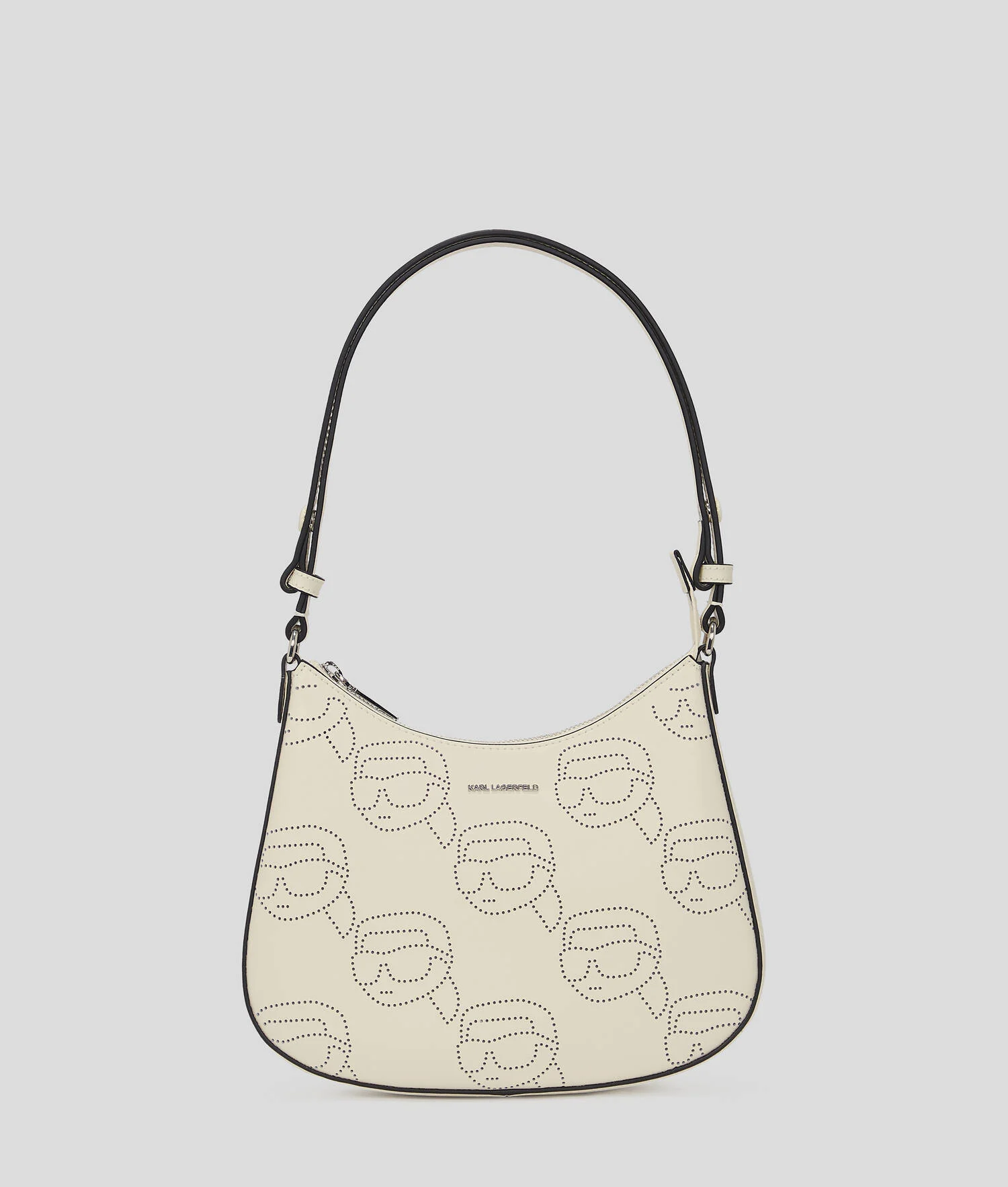 SAC PORTÉ ÉPAULE PERFORÉ IKON - Blanc Cassé