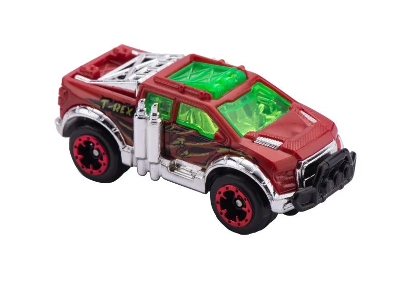 Metal Machines T-Rex Attack Building Trackset with Mini Racing Car