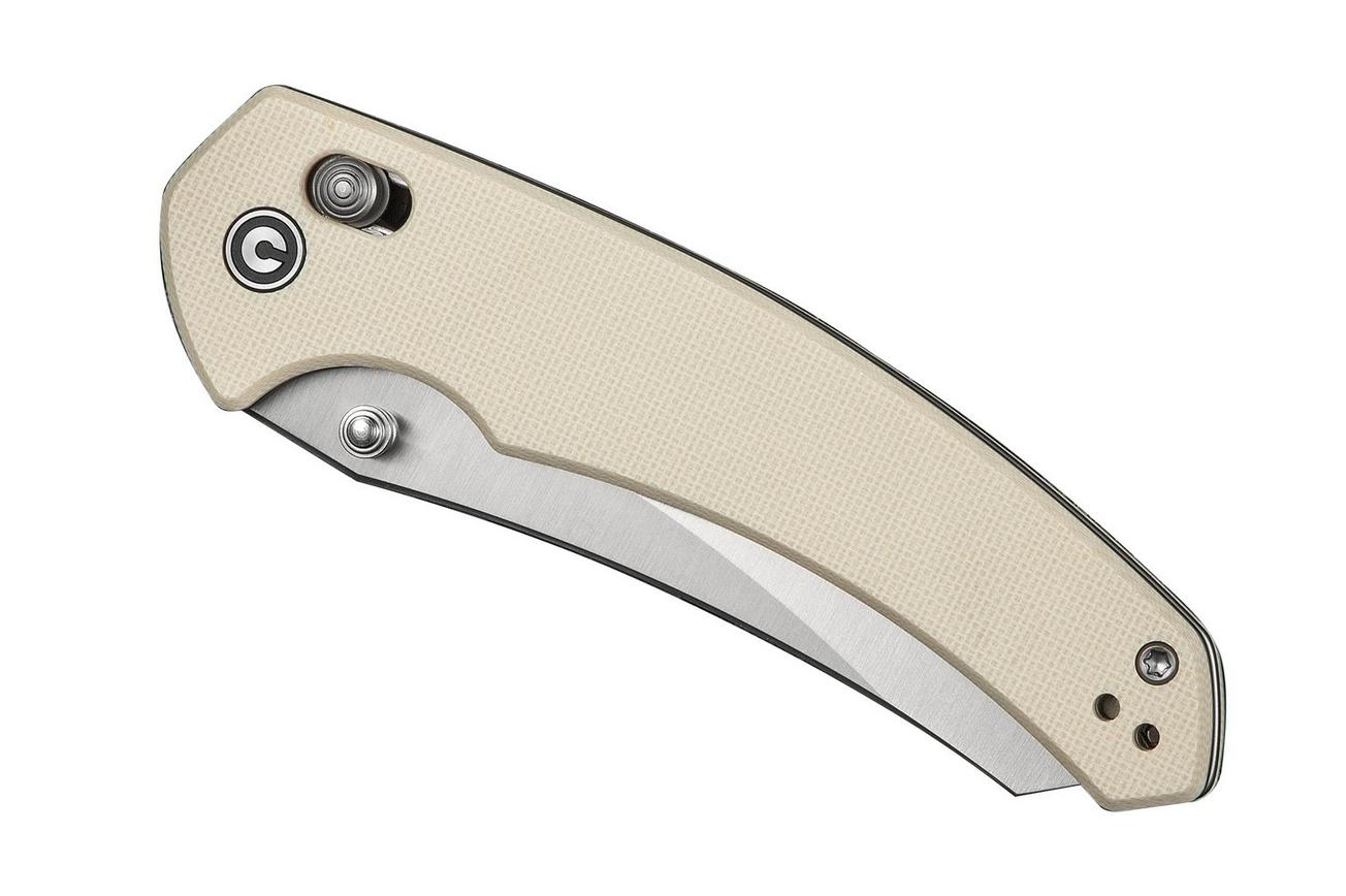 Civivi Sixgill C24050-2 Satin Ivory G10, zakmes, Gavko design