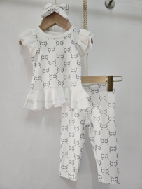 Summer girl designer set - wit