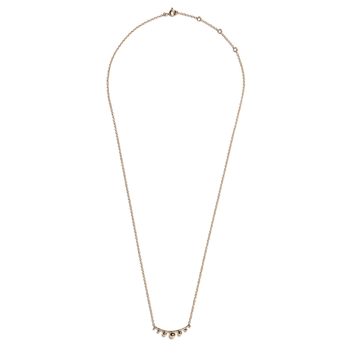 Collier mini torque plaqué or Louise
