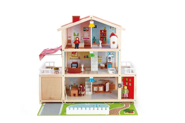 Hape Puppen-Villa