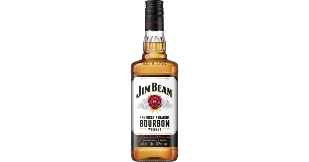 Jim Beam Kentucky Straight Bourbon 40% (Einweg)
