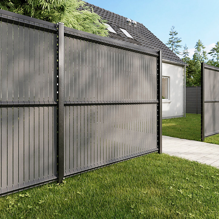 Kit lames occultantes Compo gris anthracite 193 cm