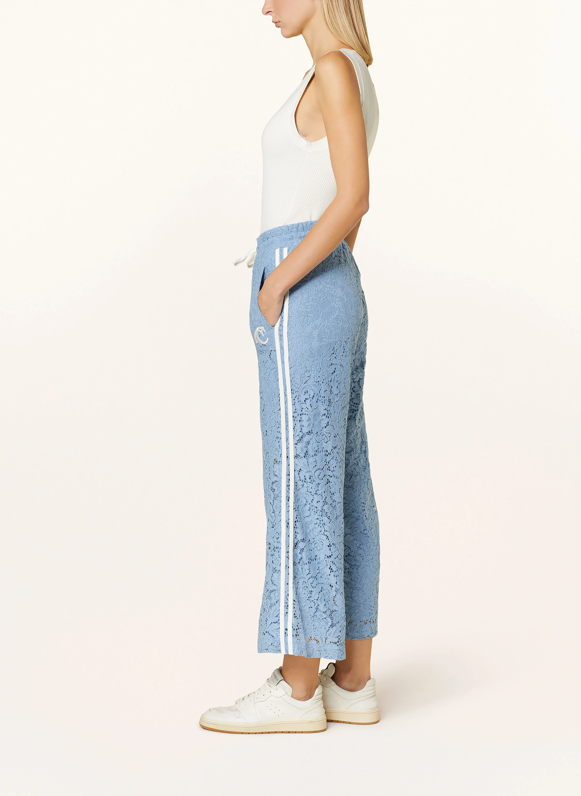 CAMBIO Marlenehose CLARA aus Spitze