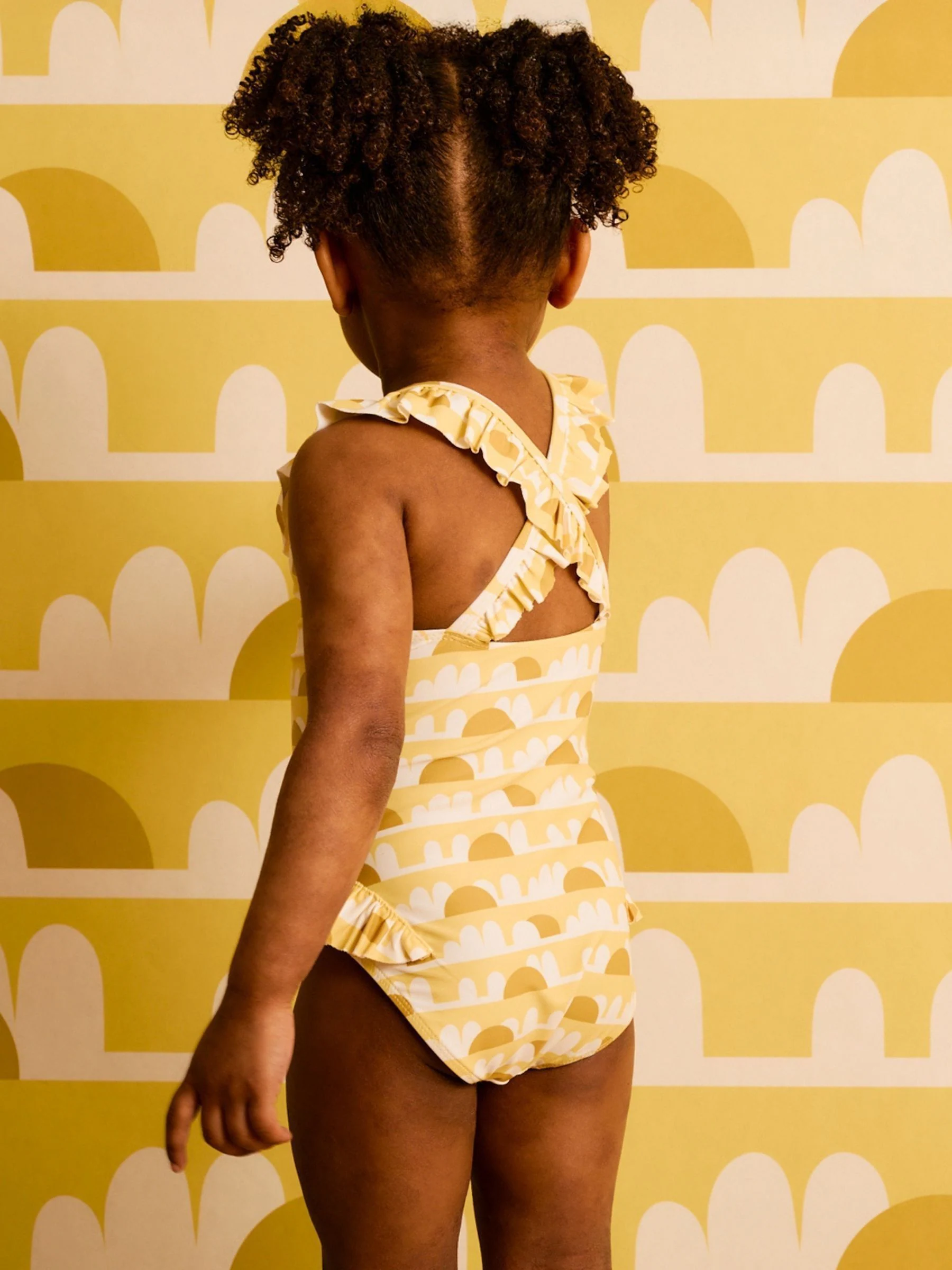 KIDLY Frilled Swimsuit