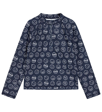 Hust and Claire Badeshirt - Maiak - UV50+ - Blues