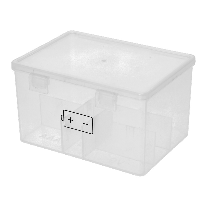 Oppbevaringsboks for batterier