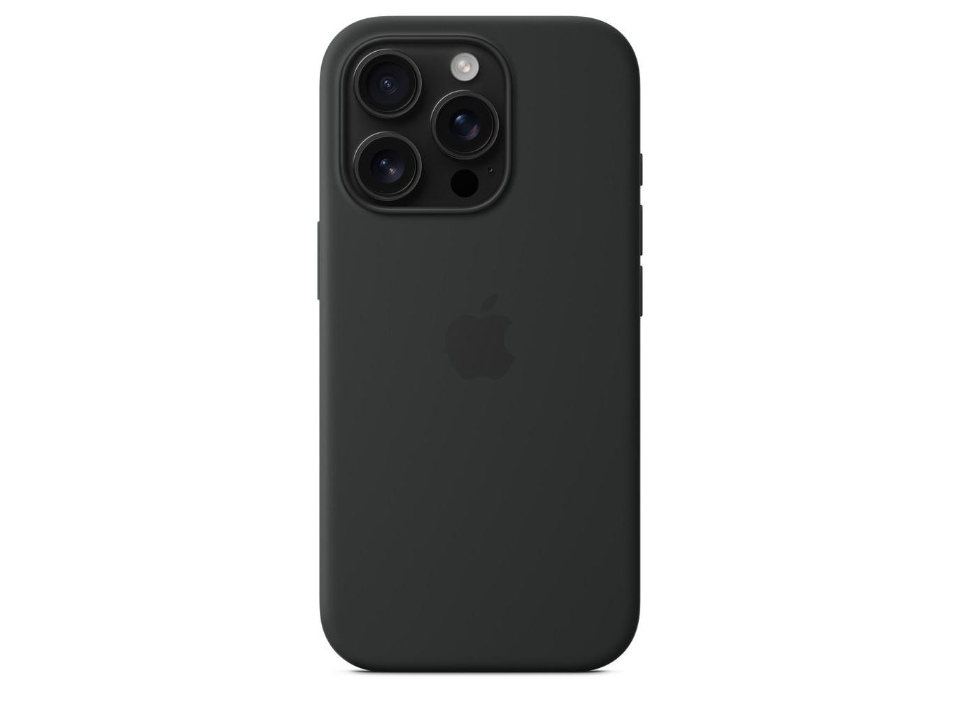 CAPA SILICONE PRETO APPLE MYYJ3ZM/A IPHONE 16 PRO