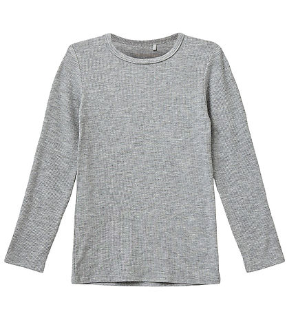 Sofie Schnoor Bluse - Rib - Petrician - Grau Meliert