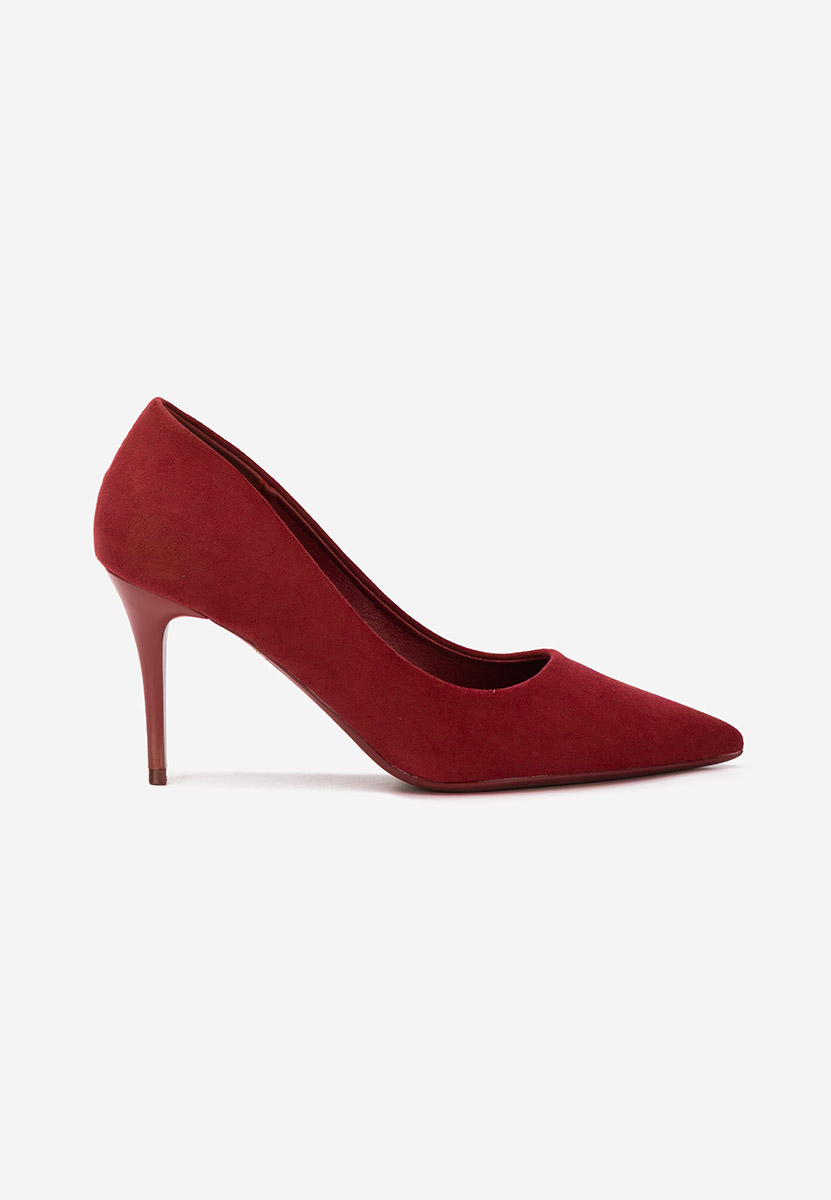 Chaussures à talon fin bordeaux Zavira