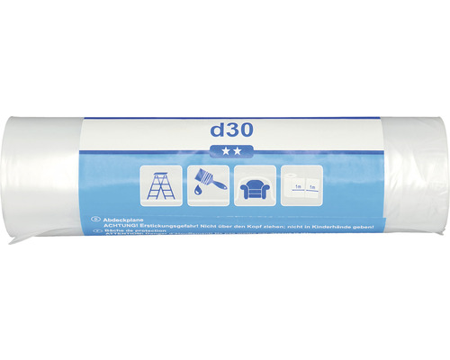 Zeildoek D30 transparant 2 x 12m