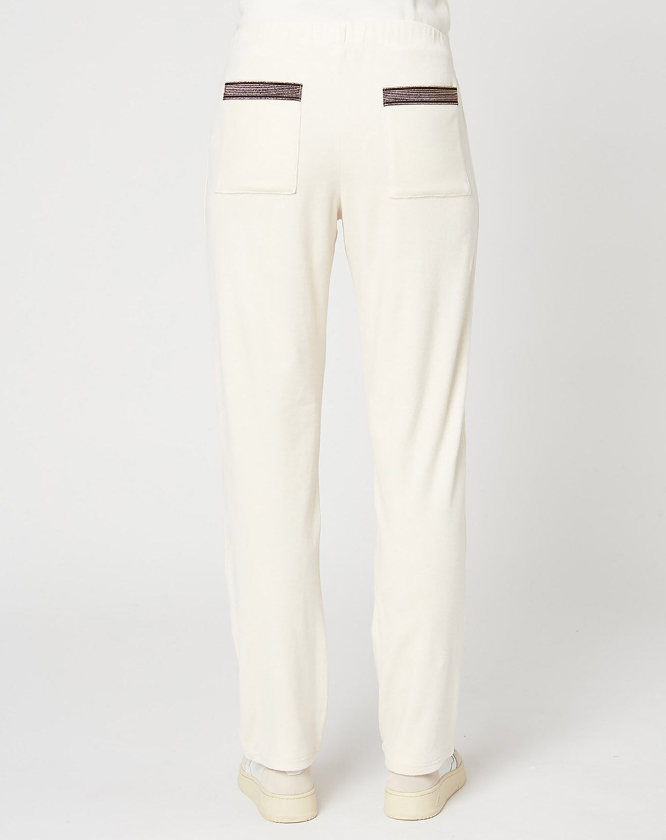 Le Chat Pantalon Mascara blanc cassé