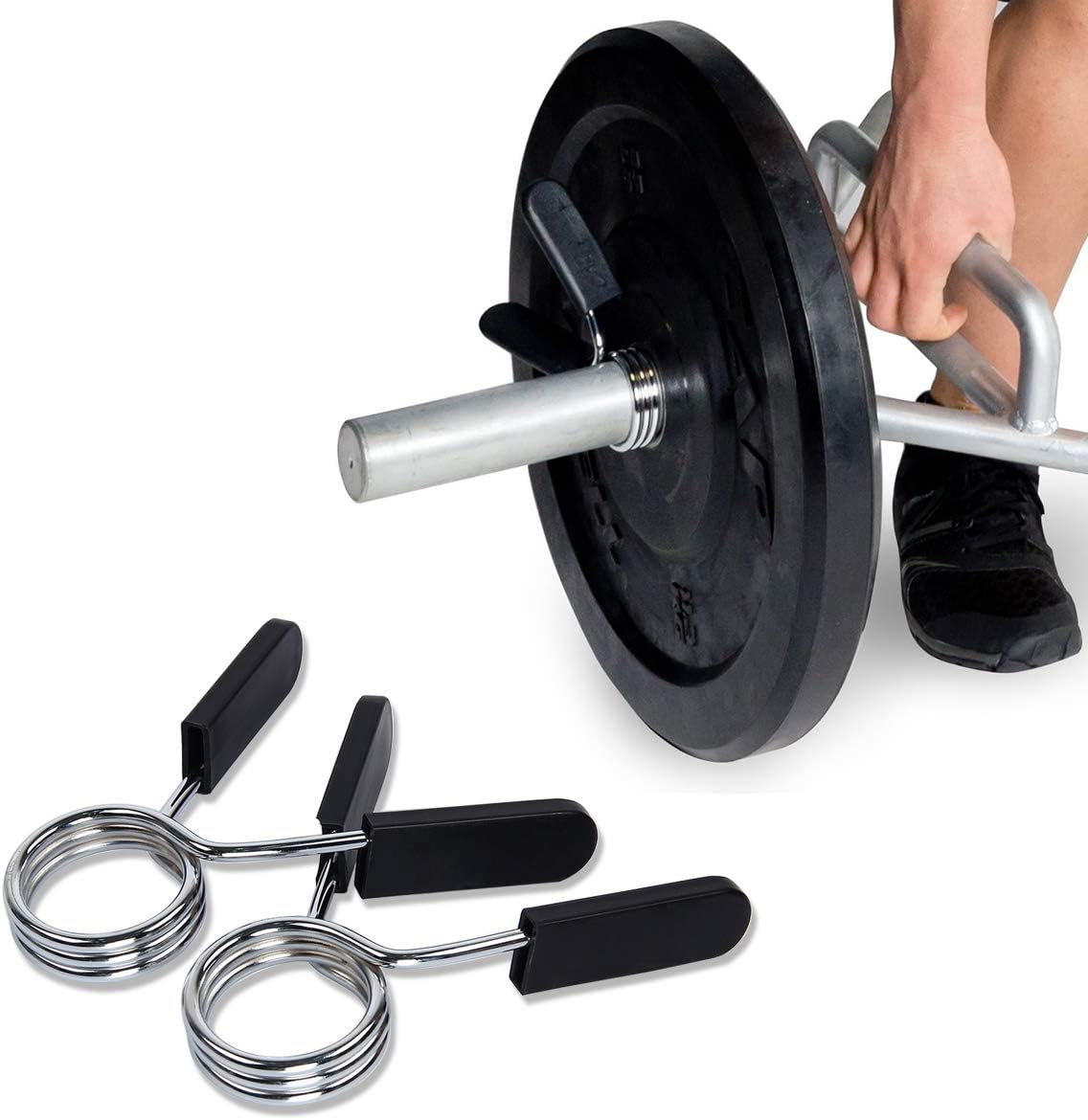 Presilhas para levantamento de peso 2x 25mm (par) Ozio Fitness