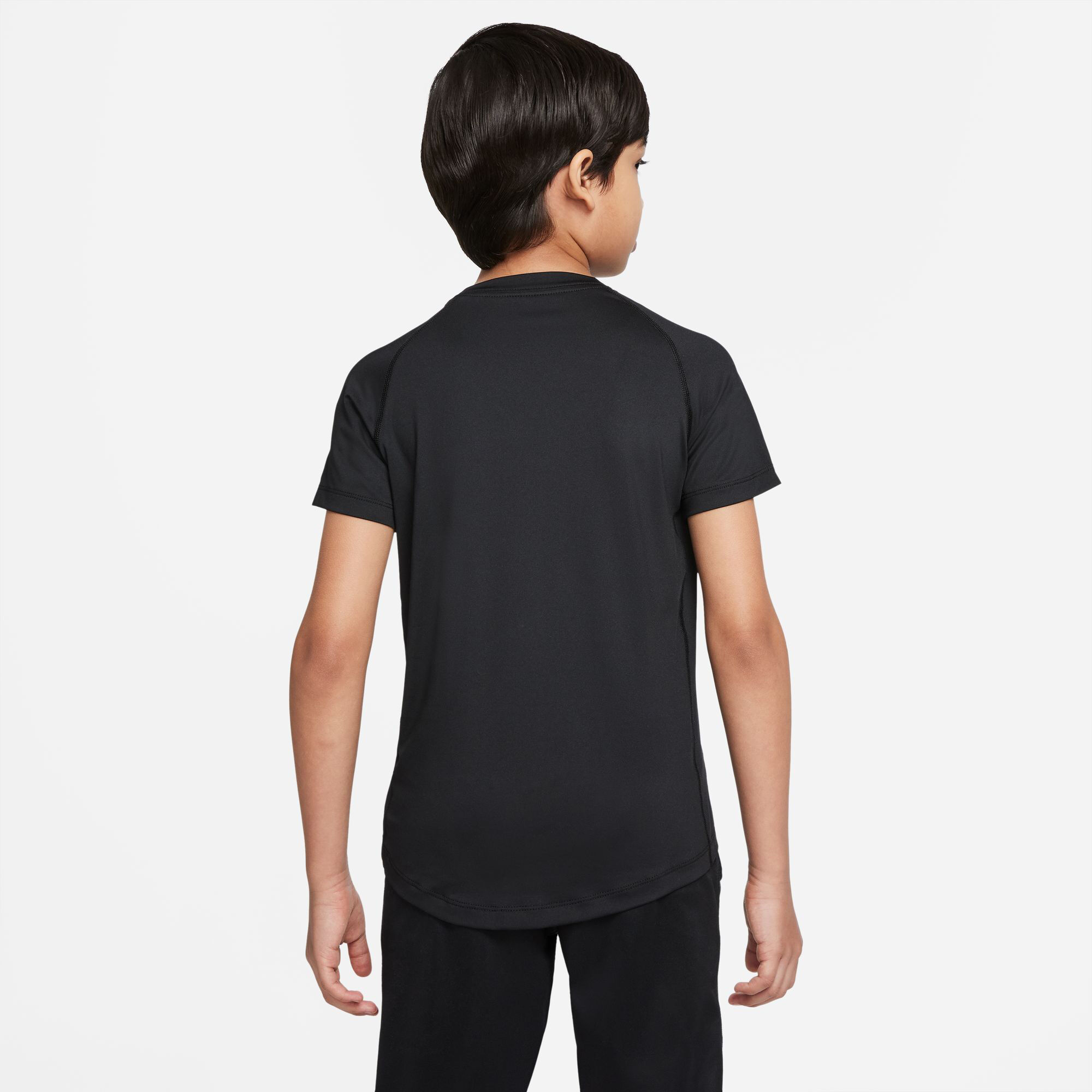 Nike Dri-Fit Pro T-shirt Garçons - Noir , Blanc