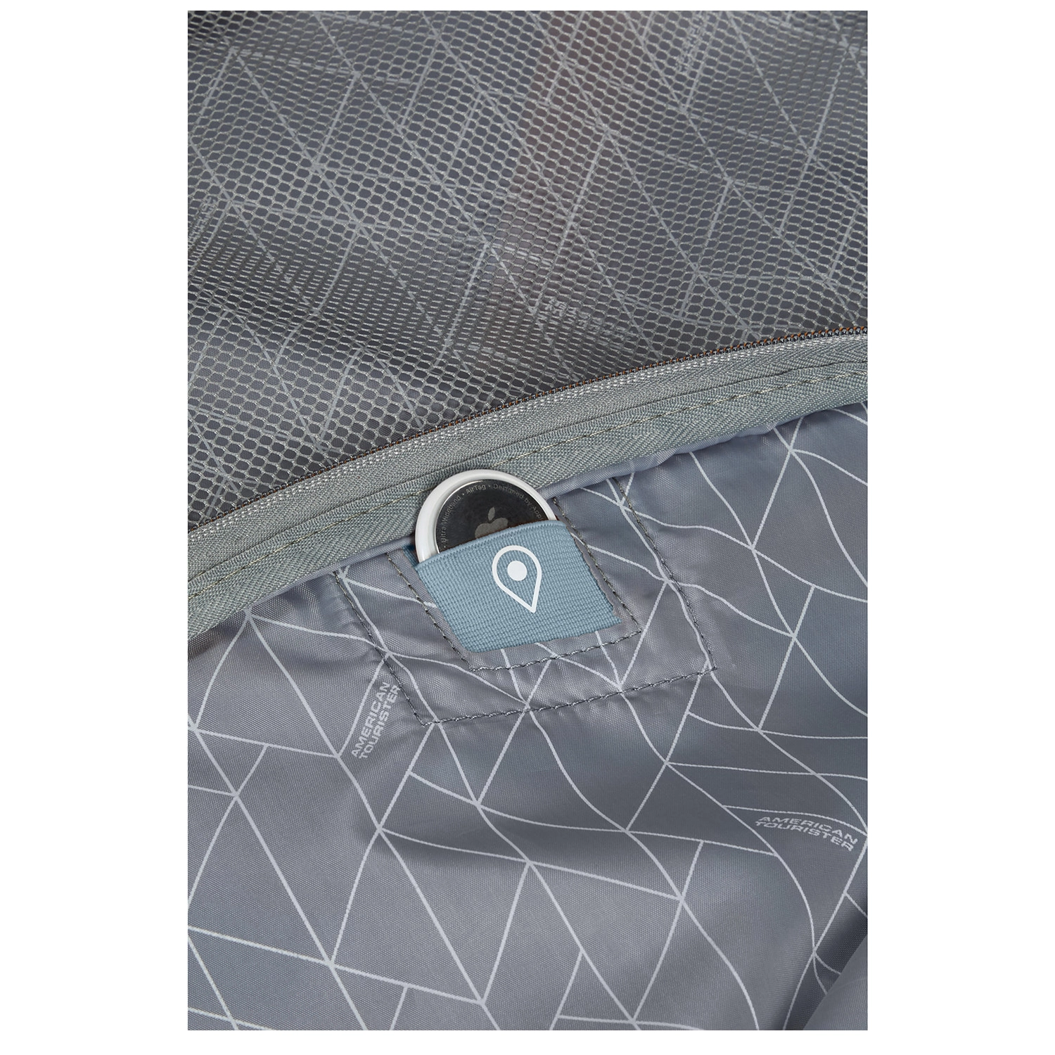American Tourister Fastforward Spinner 68 EXP Steel Blue