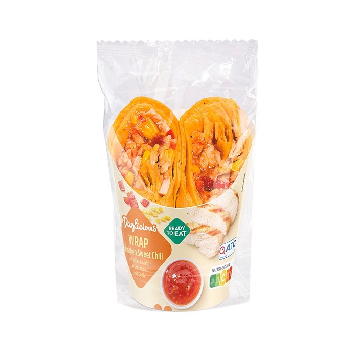 DAYLICIOUS Wraps 190 g, Hähnchen-Sweet Chili