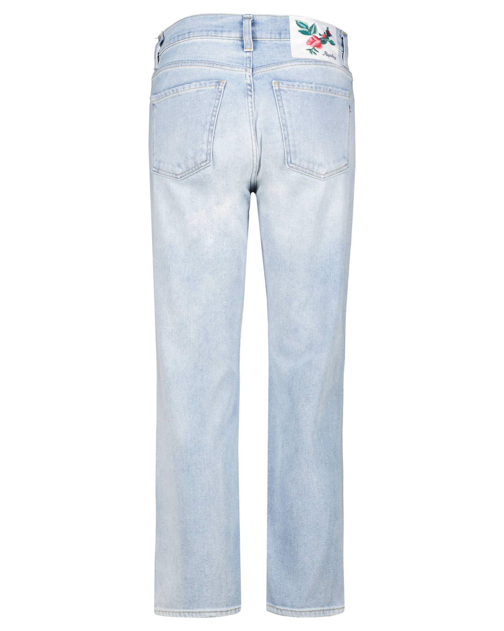 Replay| Damen Jeans MALIKE Cropped Straight Fit High Rise verkürzt
