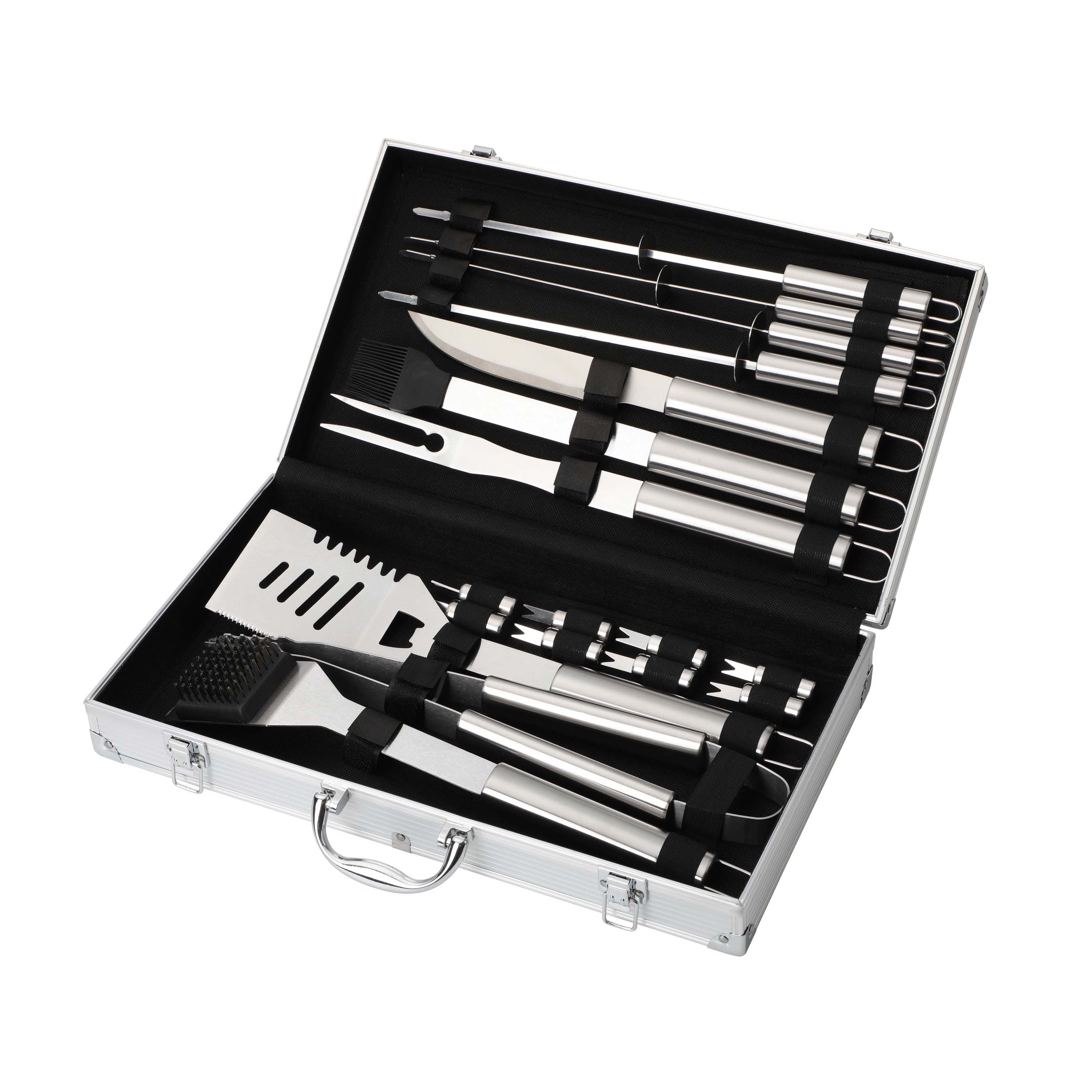 BBQ Grillbesteck FLAMES 19-teilig