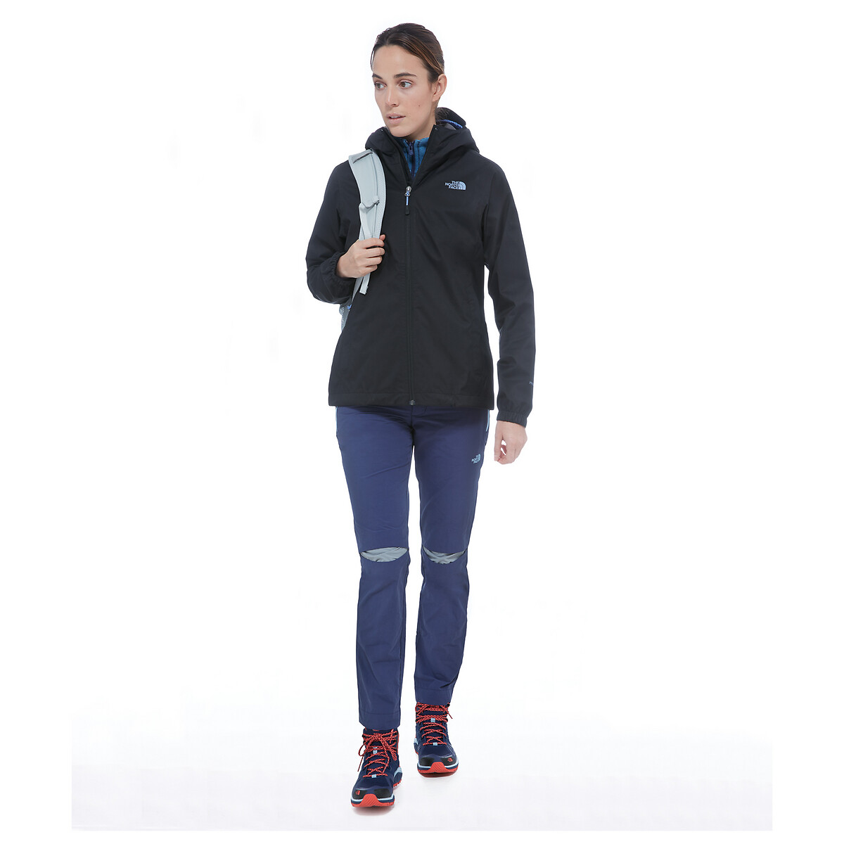 THE NORTH FACE<br>Corta-vento Quest com zíper e capuz