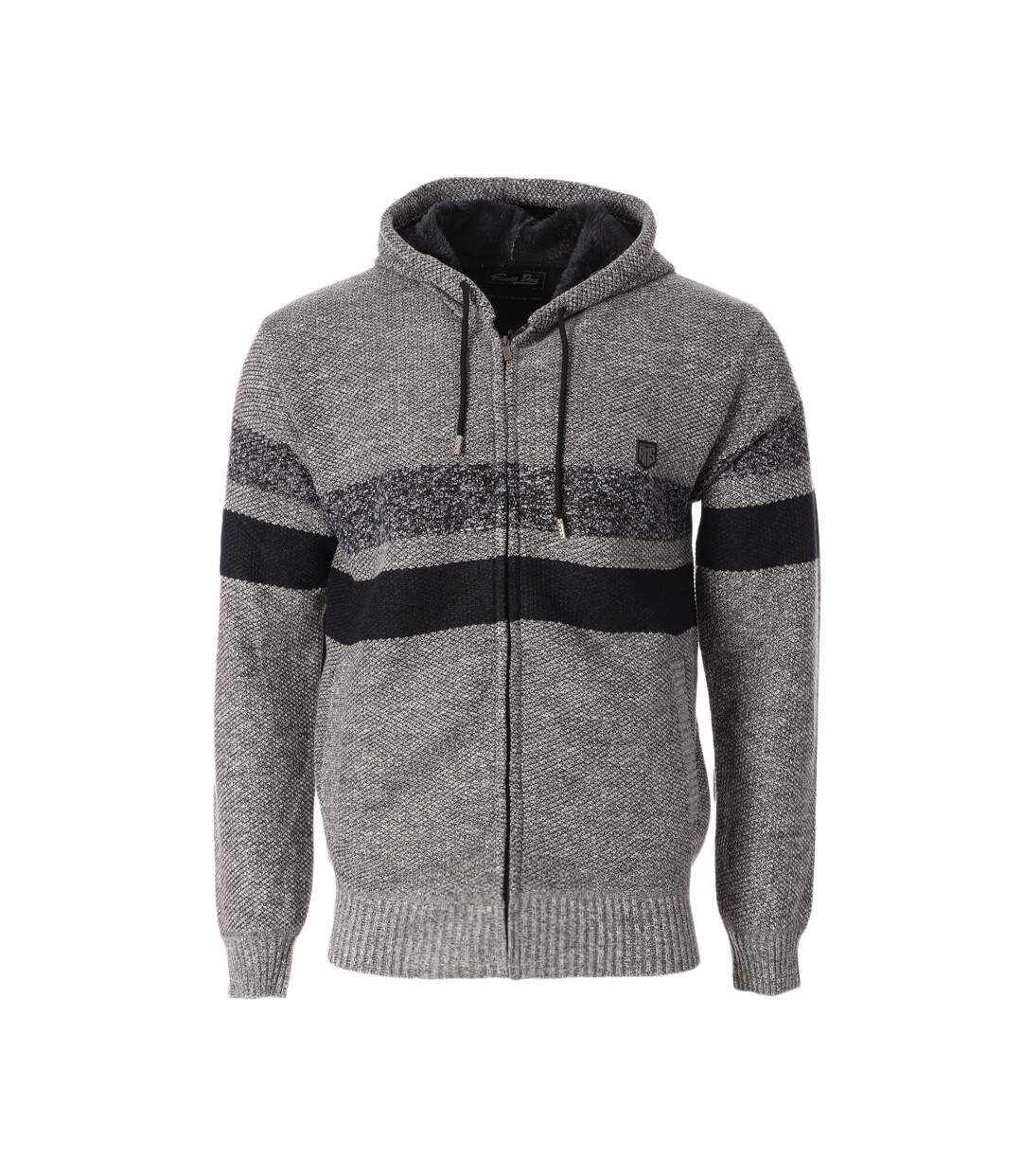 Gilet Zippée Gris Homme RMS26 Sherpa