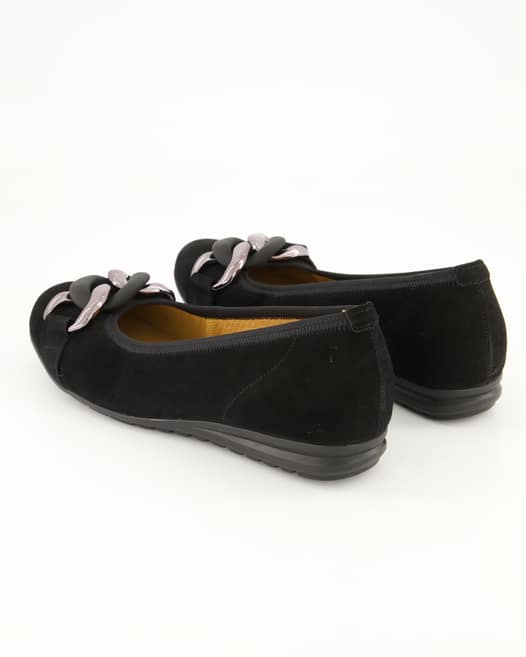 Gabor Comfort 42.625.47 Ballerinas in Schwarz