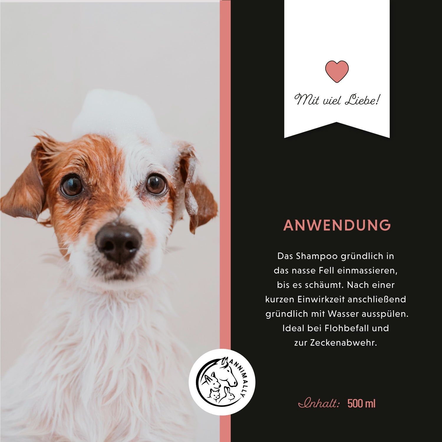 Annimally Anti Ecto Zecken- & Floh-Shampoo