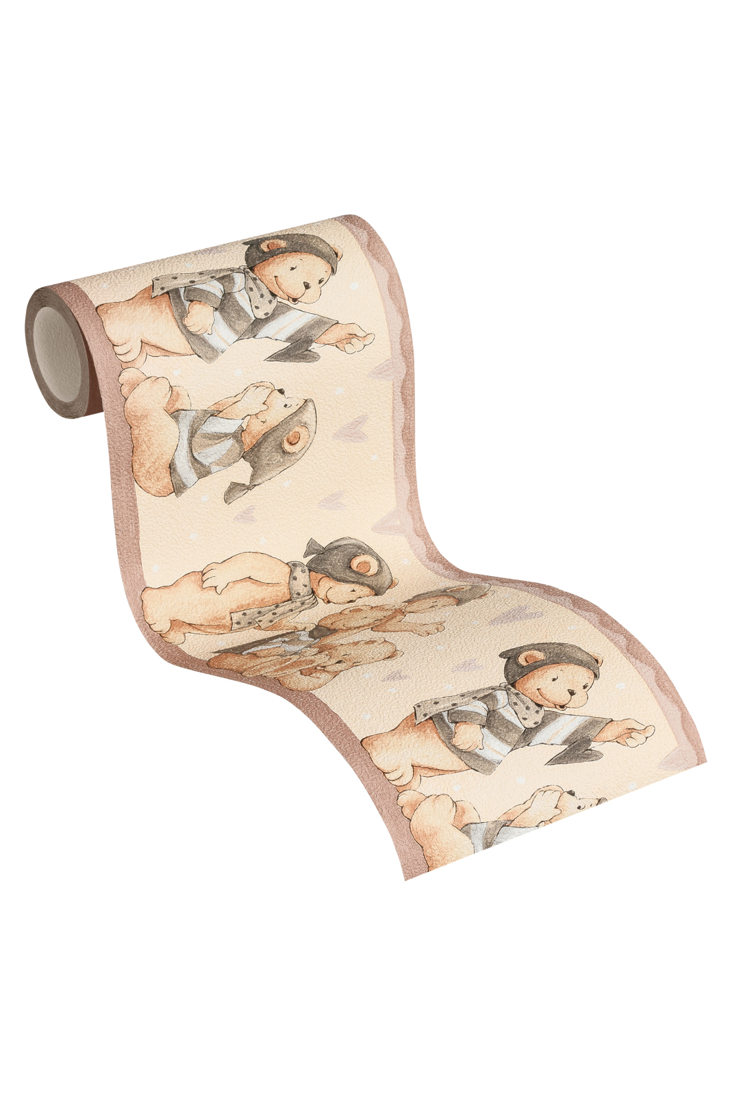 Vinyl-Borte ONLY BORDERS 10 - beige-braun - 5 Meter