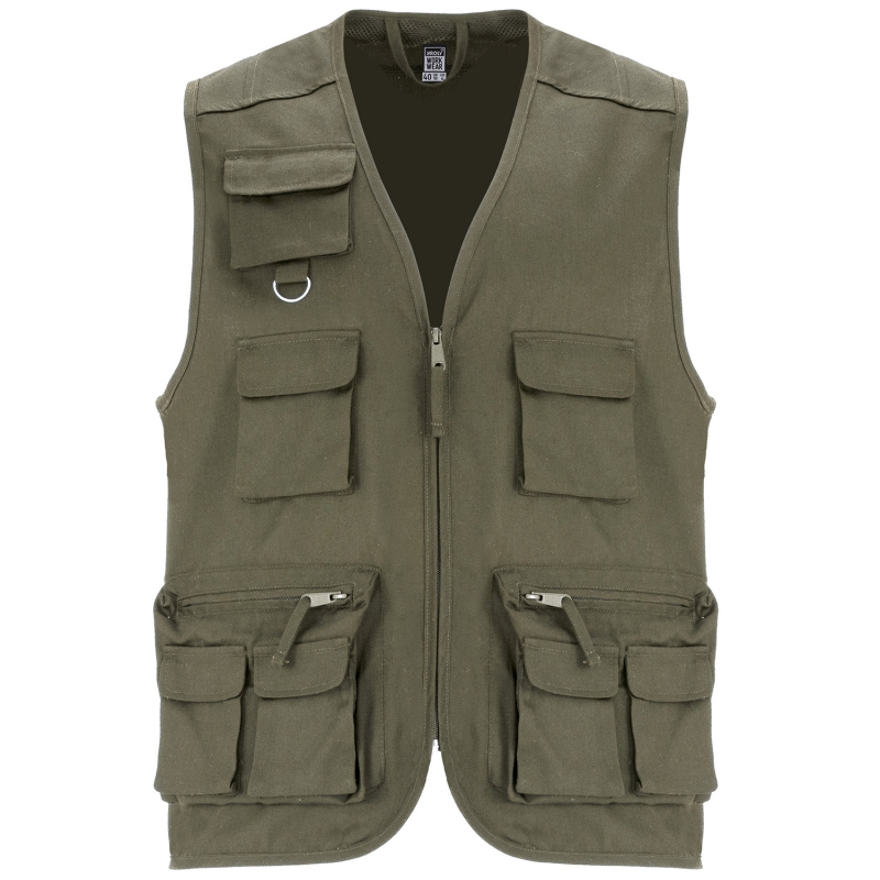 Roly CC9111 - VENERA Gilet de travail multi-poches col en V