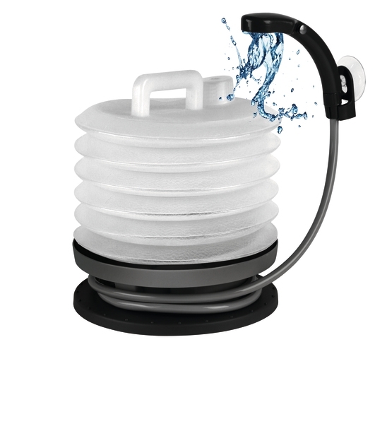 Faltbare Campingdusche 2 l/min.