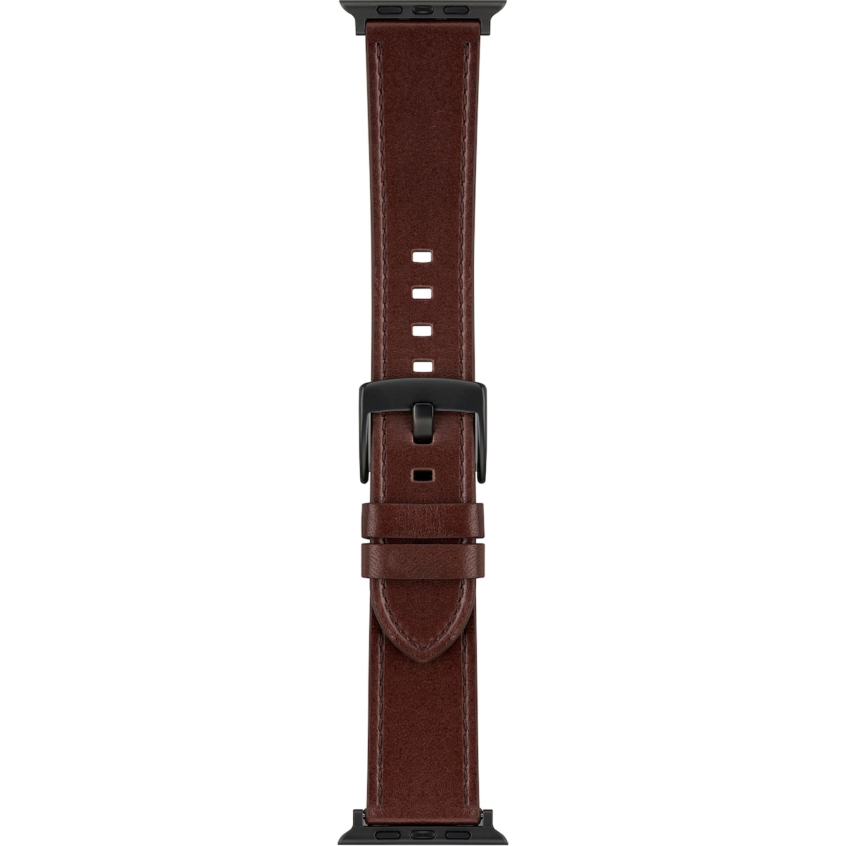 Sandstrøm Apple Watch lærrem 42/44/45/49 mm (brun)