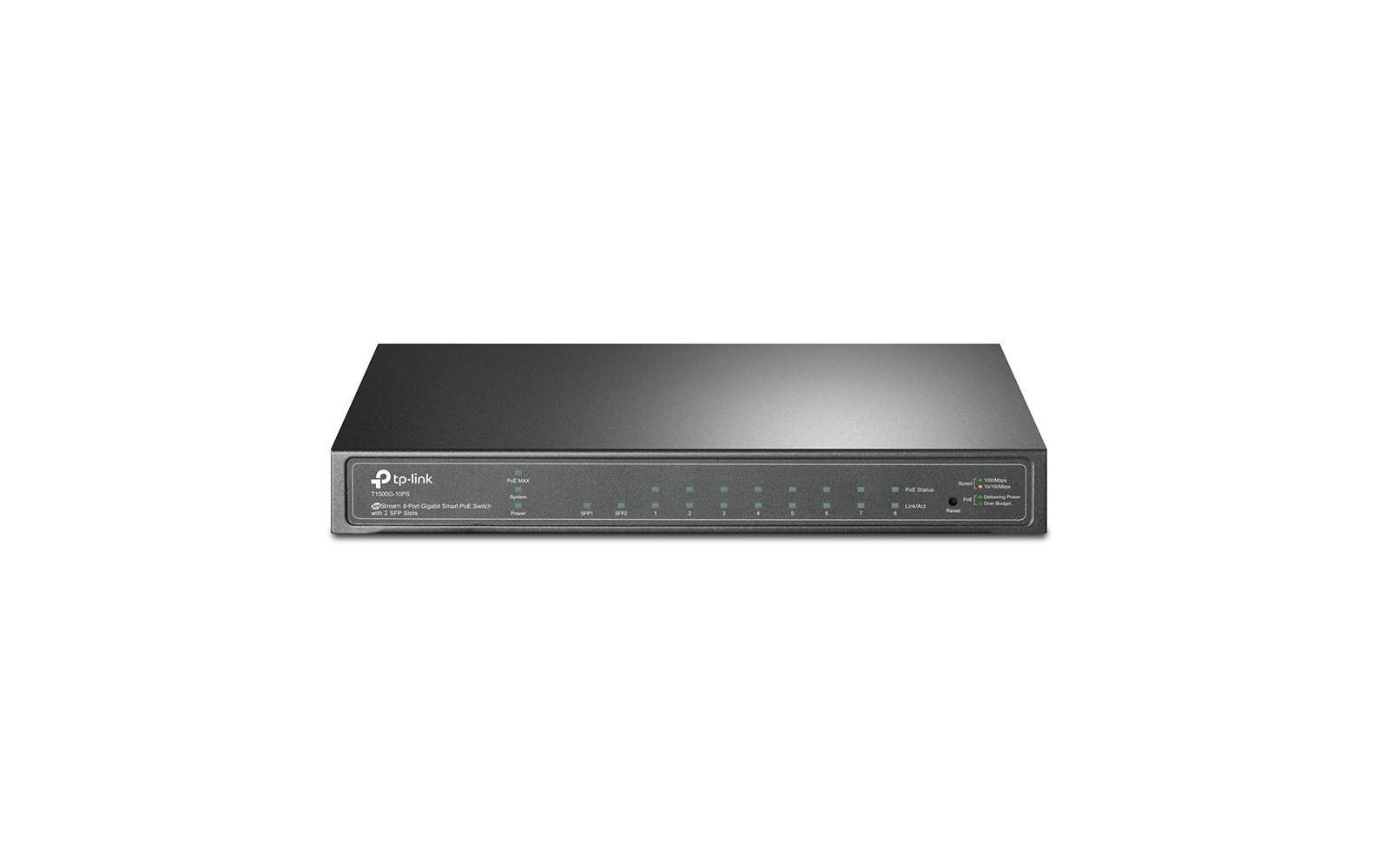 PoE Switch Smart Managed 10 x 1G SG2210P 8 PortOmada 8-Port Gigabit Smart PoE+ Switch mit 2 SFP-Steckplätzen