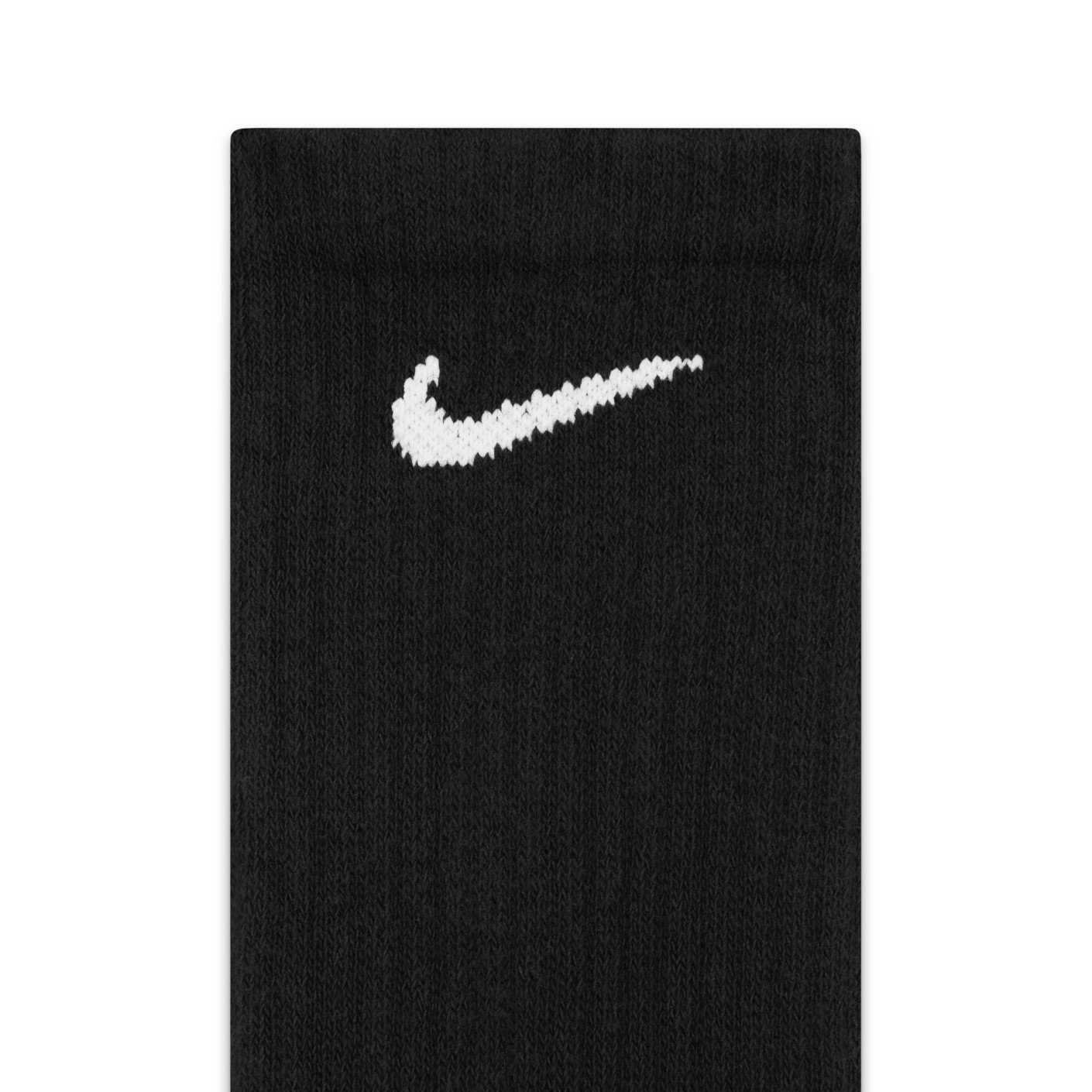 Nike Everyday Cushioned Sportsokken 6-Pack Zwart Wit