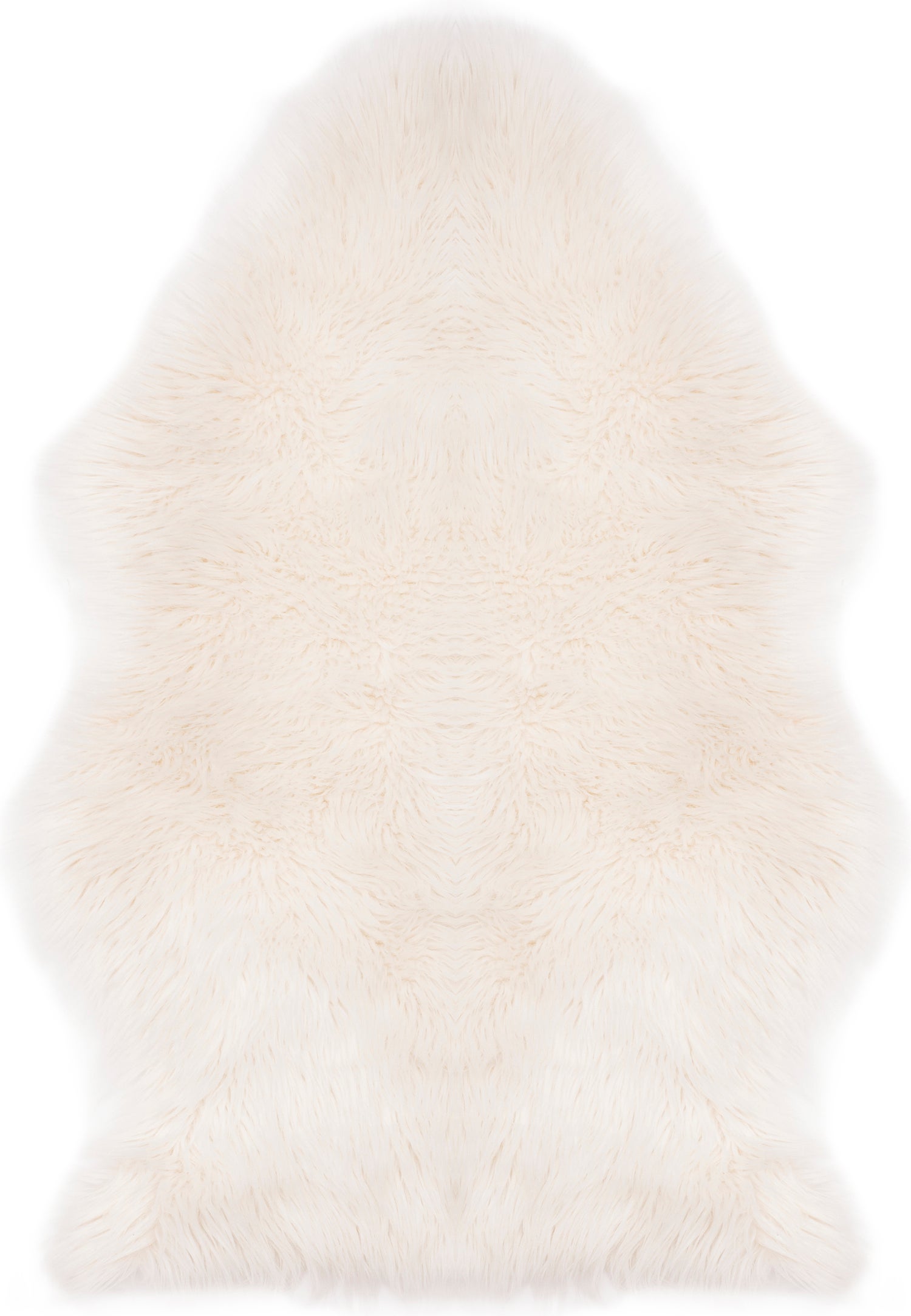 Intratuin dierenvacht imitatiebont Viktor wit 90 x 58 cm