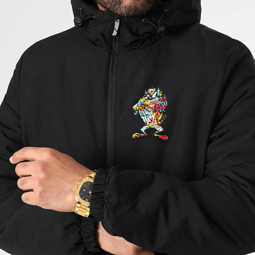 Parka Capuche Small Taz Graffiti Noir