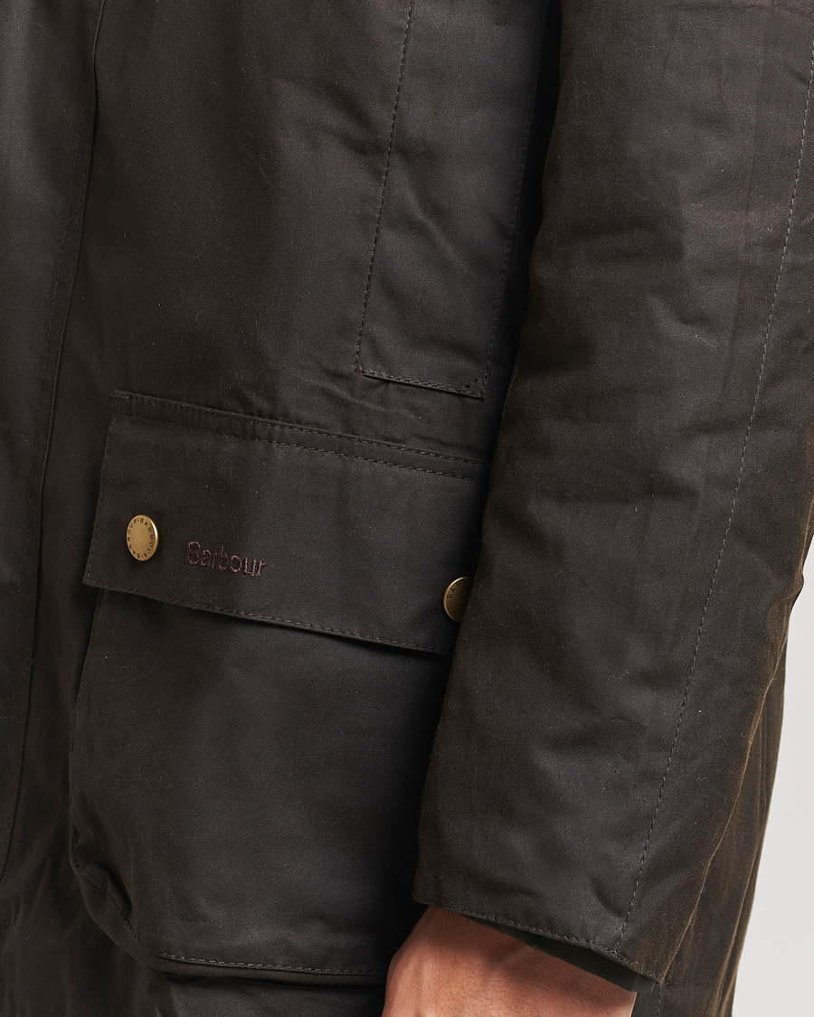 Barbour Lifestyle Beausby Waxed Jacket Olive