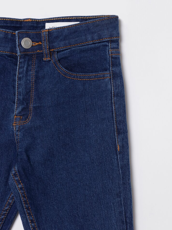 Calça jeans skinny básica - Azul