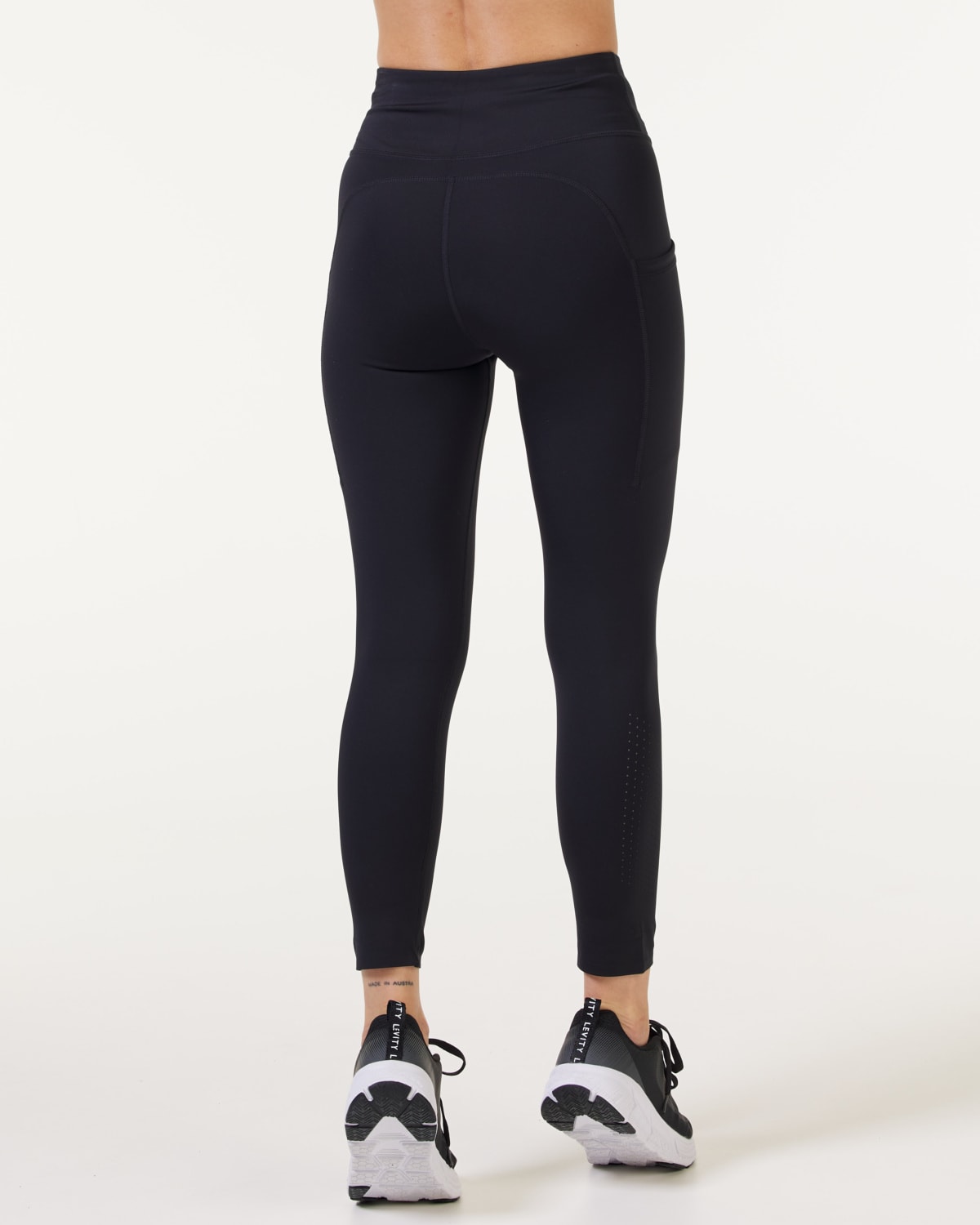LEVITY Lavish Laser Cut Tights Black
