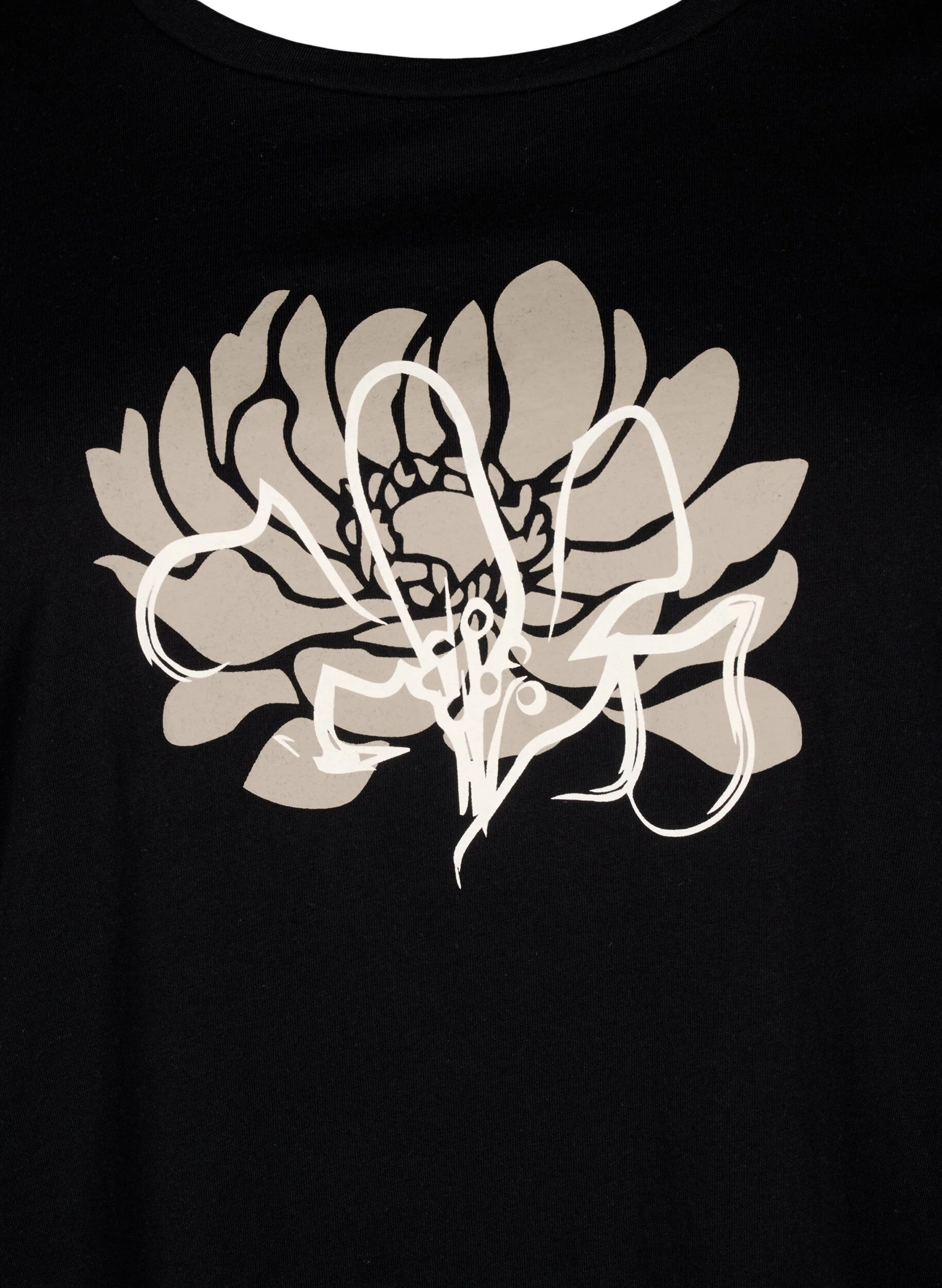 T-shirt med motiv