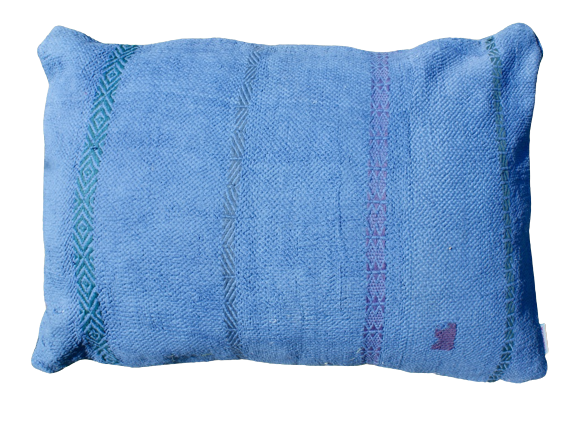 Kussen Kantha vintage 50x70 cm Indigo