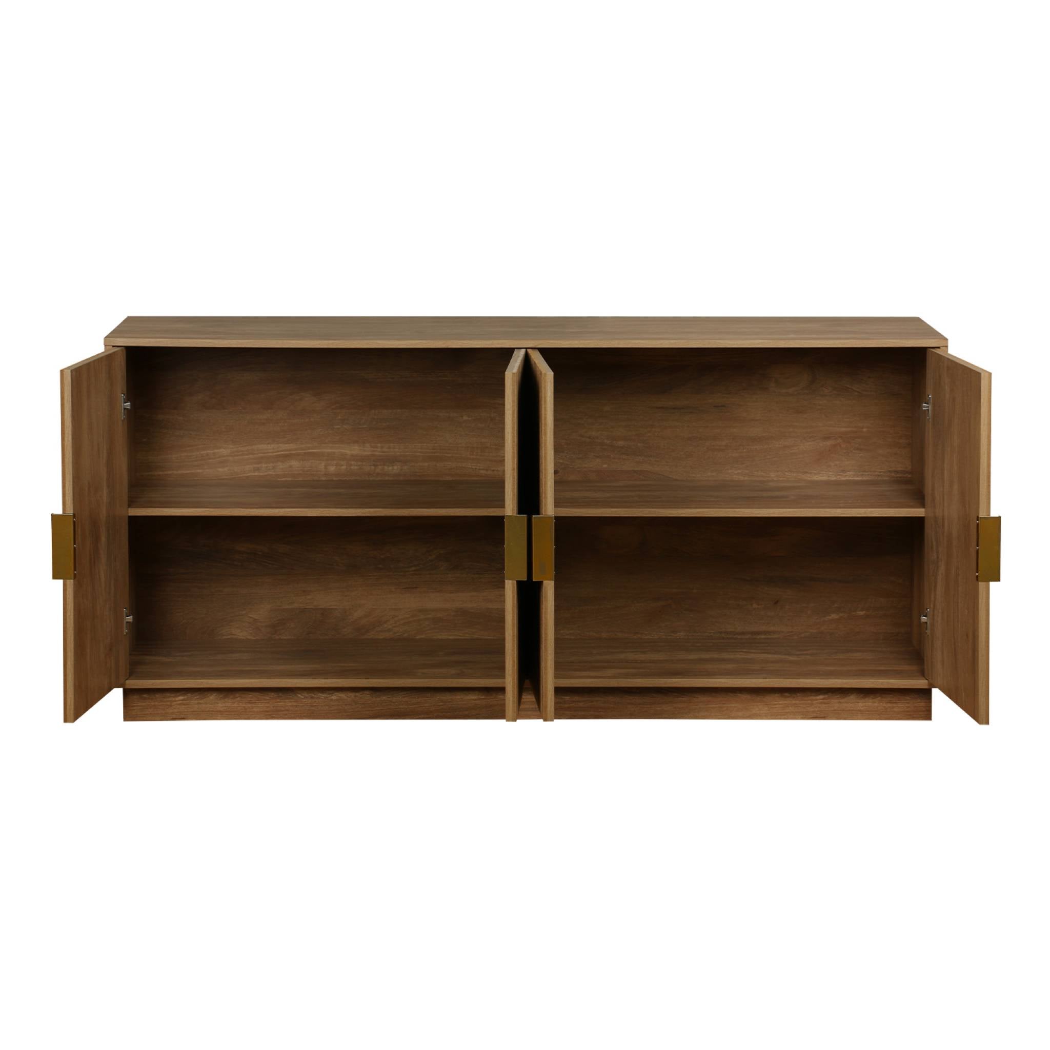 sweeek - Exotisch 4-deurs dressoir 160cm