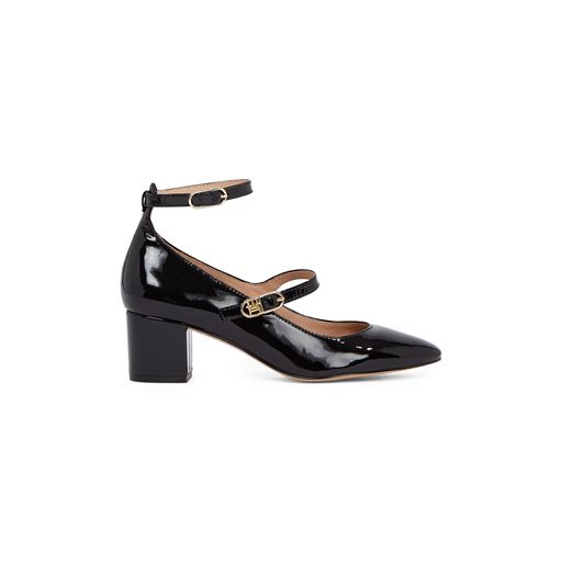 Tommy Hilfiger Double Strap Pumps, Black, 41