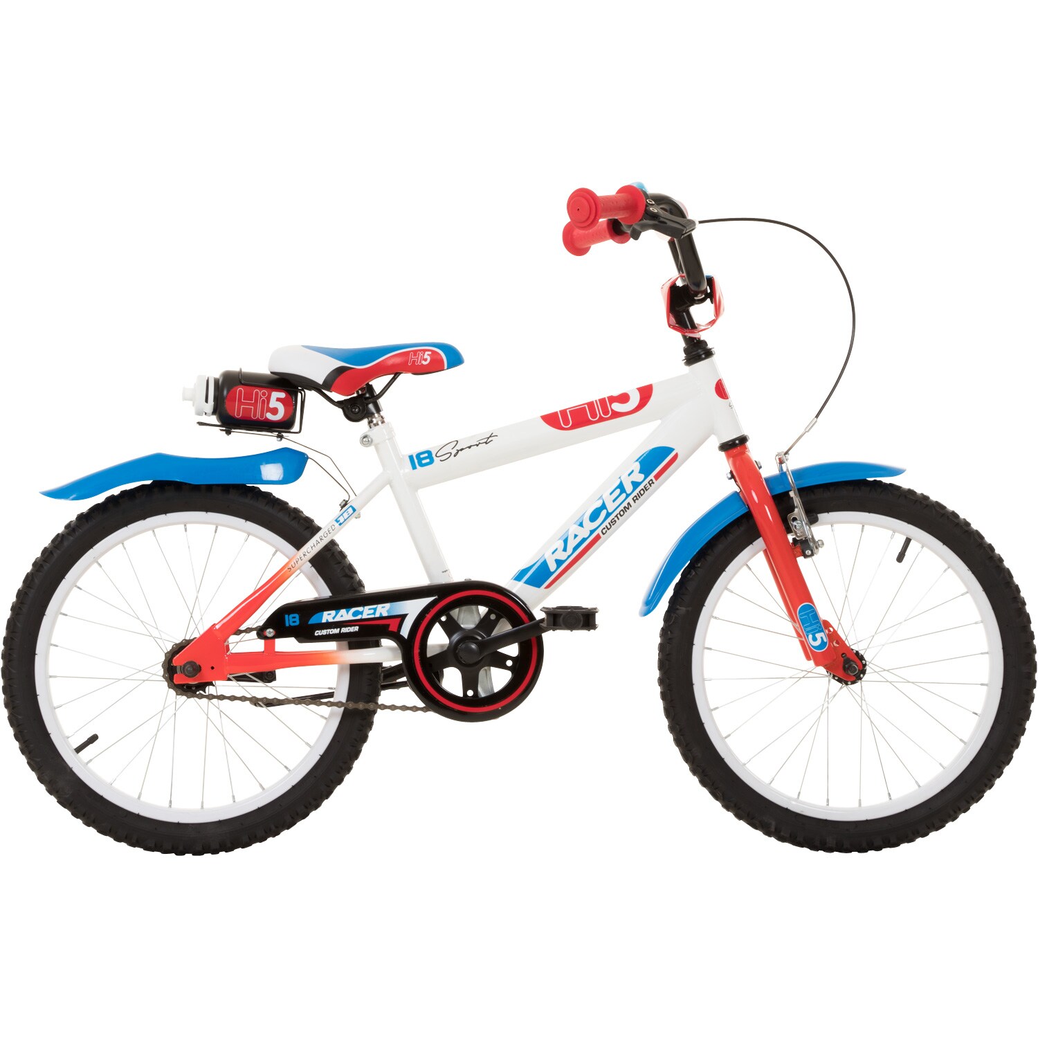 Hi5 Racer Kinderfahrrad ab 5 Jahre Fahrrad für Mädchen und Jungen 115 - 130 cm
