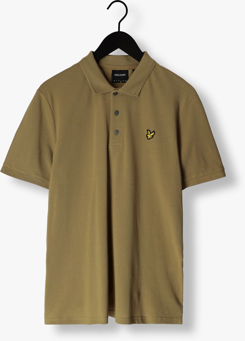 LYLE & SCOTT olijf lyle & scott polo crest tipped polo shirt